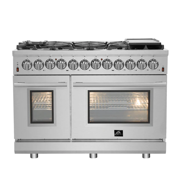 48" Freestanding Dual Fuel Range with 8 Burners O763440