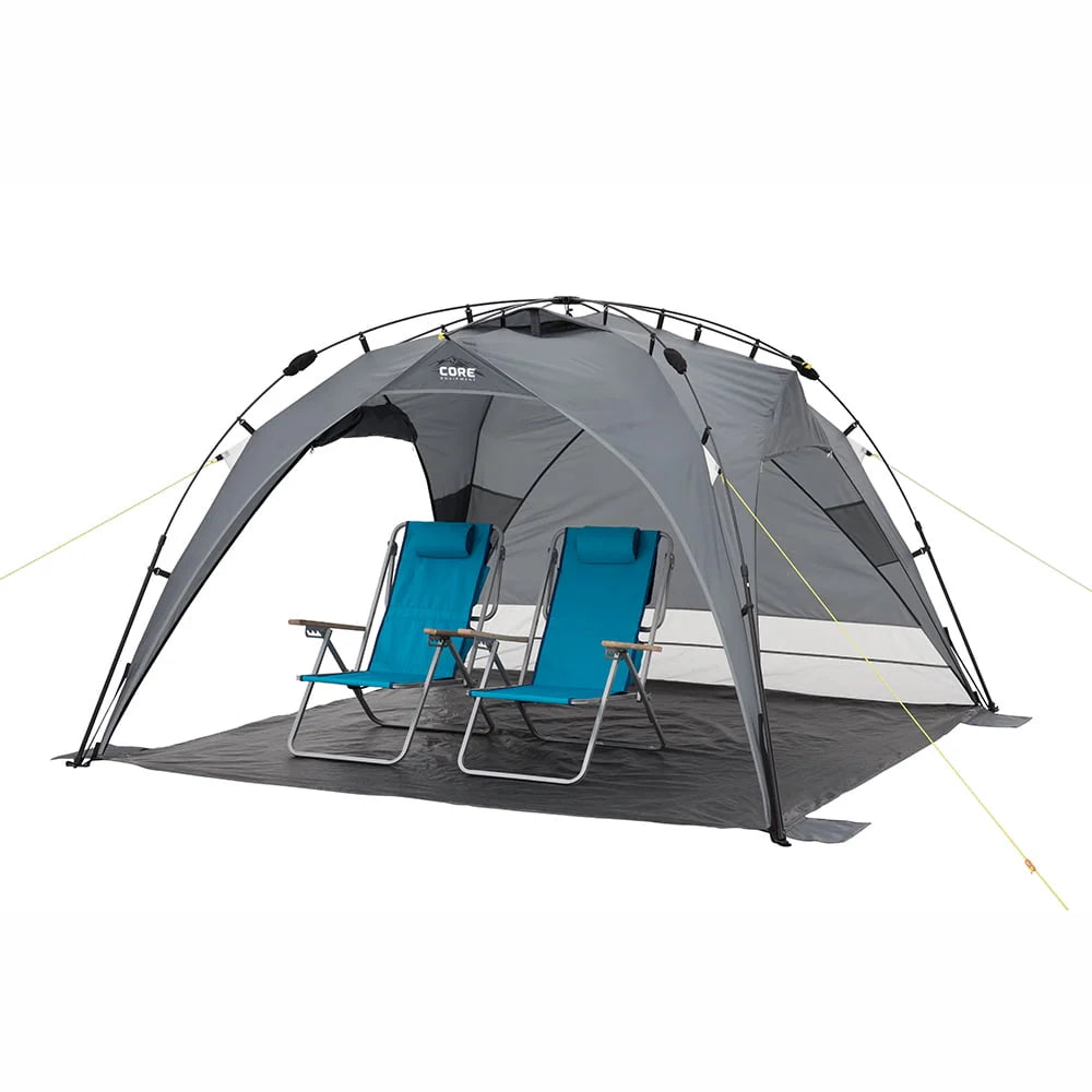 8' x 8' Instant Sport Shade Dark Gray L616712