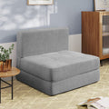 Light Gray Sleeper Sofa Bed D95410