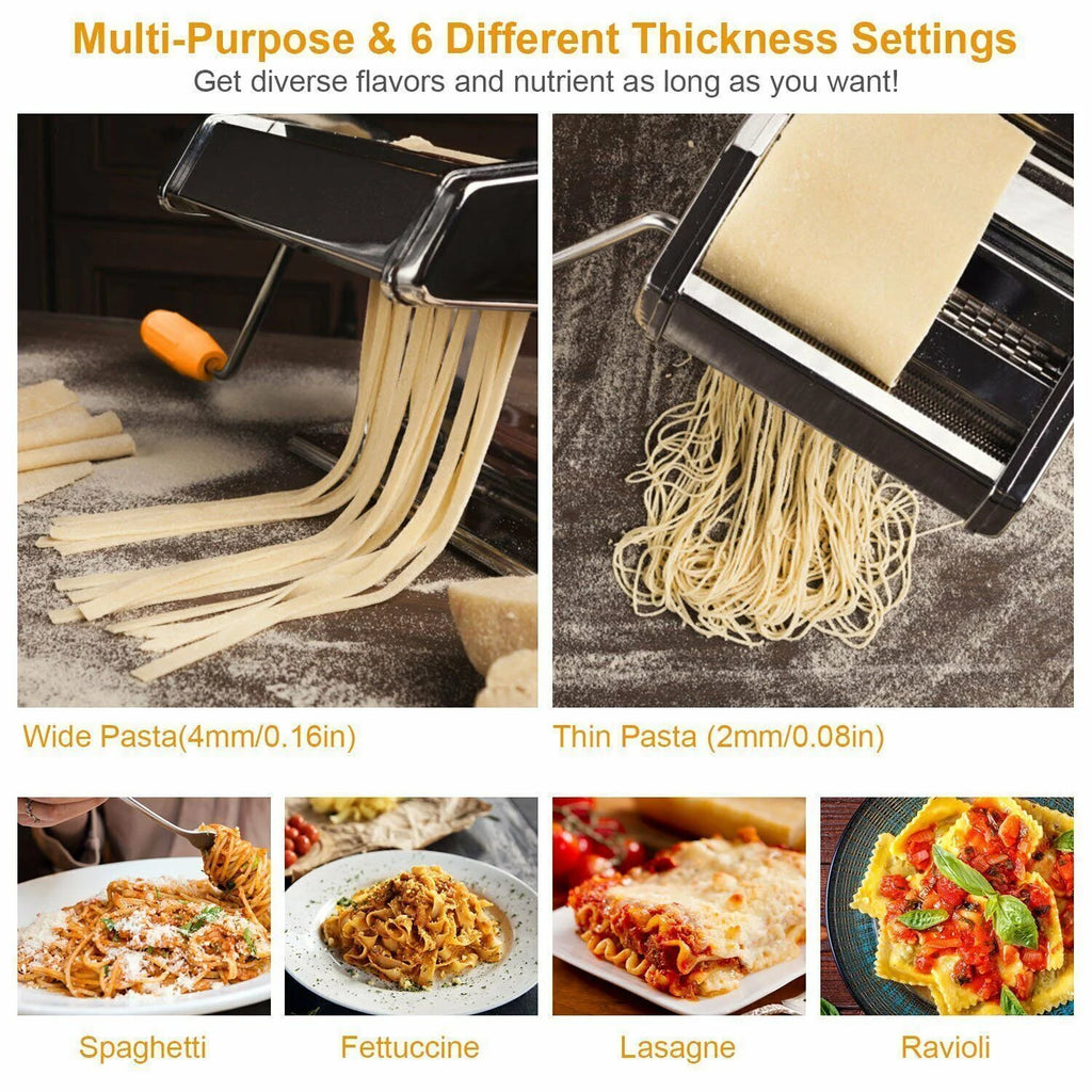 6" Stainless Steel Pasta Maker Q394994