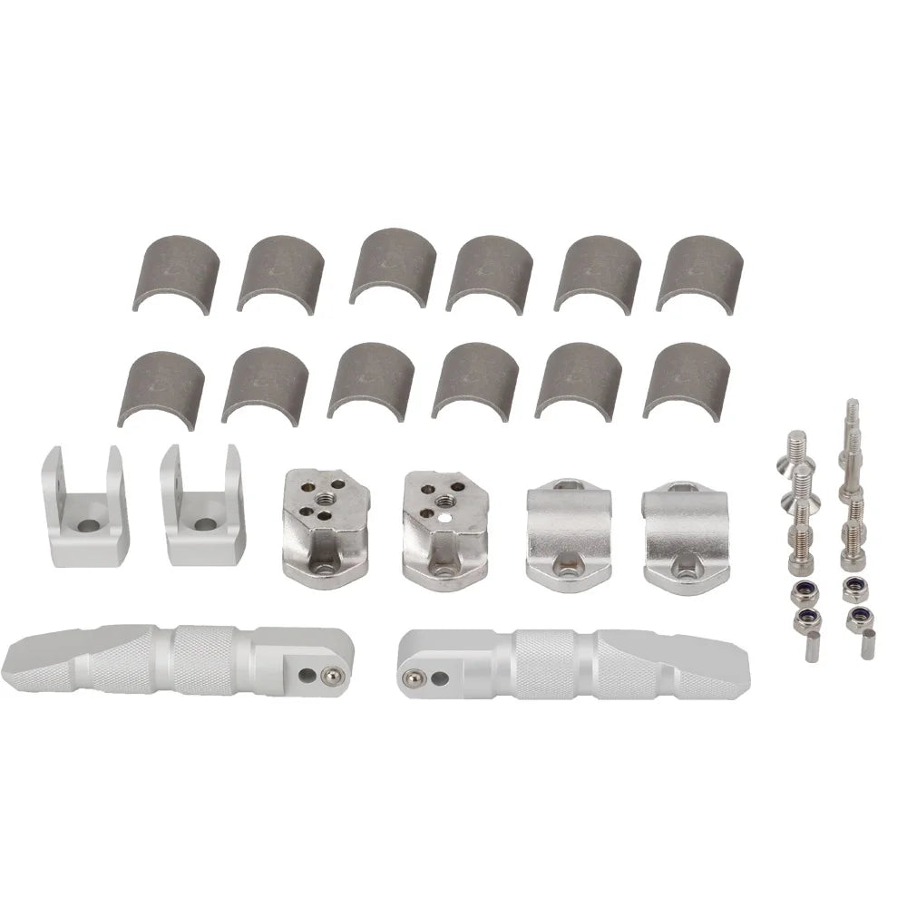 Motorcycle 360 Rotatable Highway Crash Bar Foot Pegs K2620