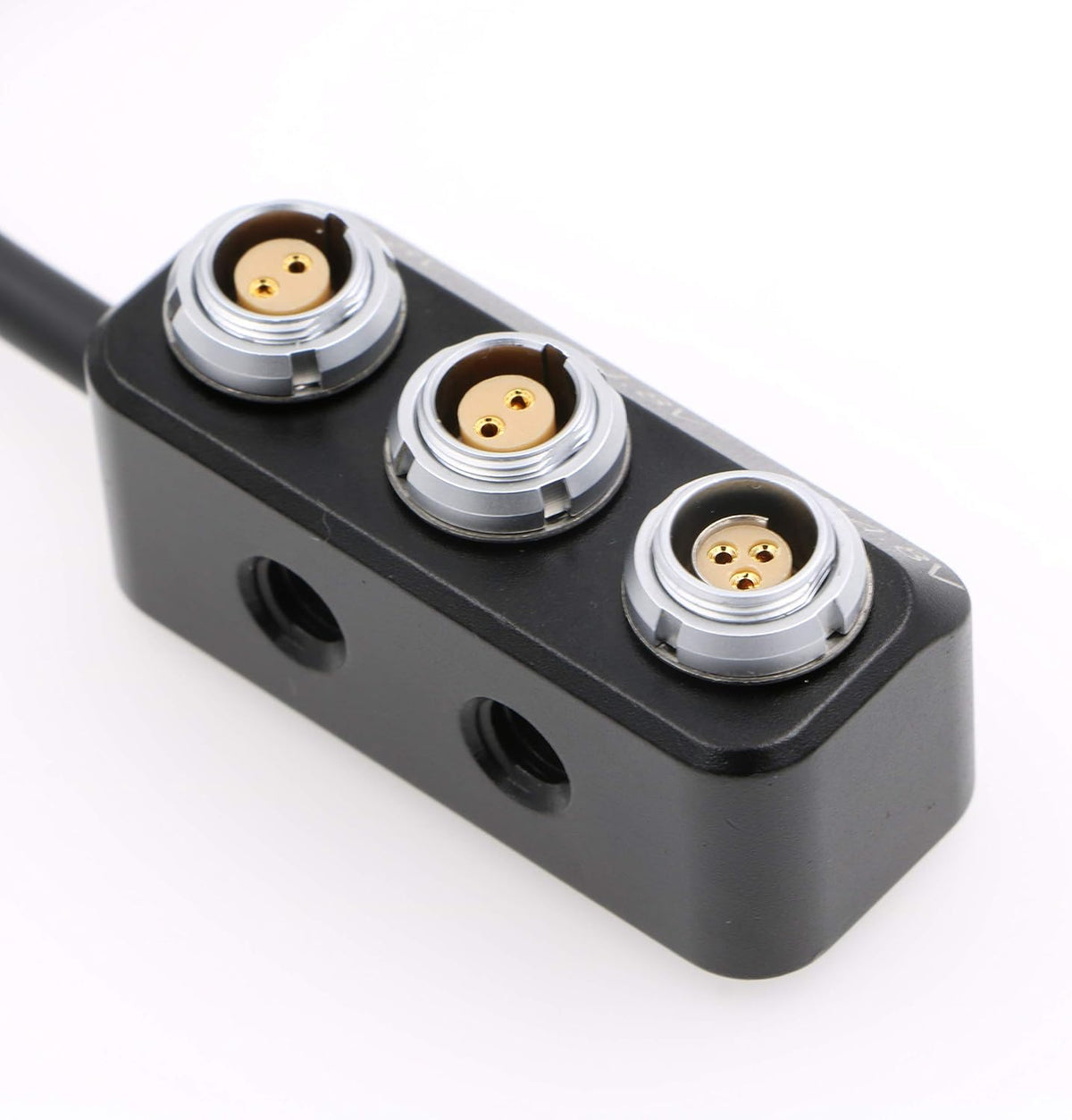 Power Cable 7 Pin to RS 3 Pin and 2×2 Pin 1 to 3 Power Splitter Box 11.8in/30cm D710317