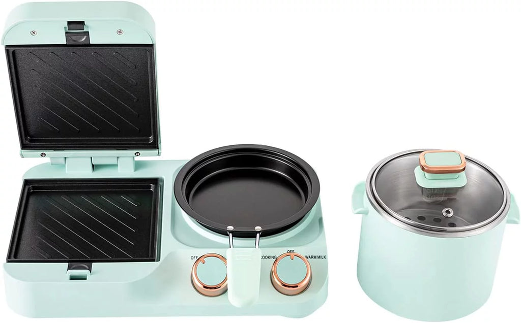3 in1 Electric Non-stick Breakfast Station Y61764