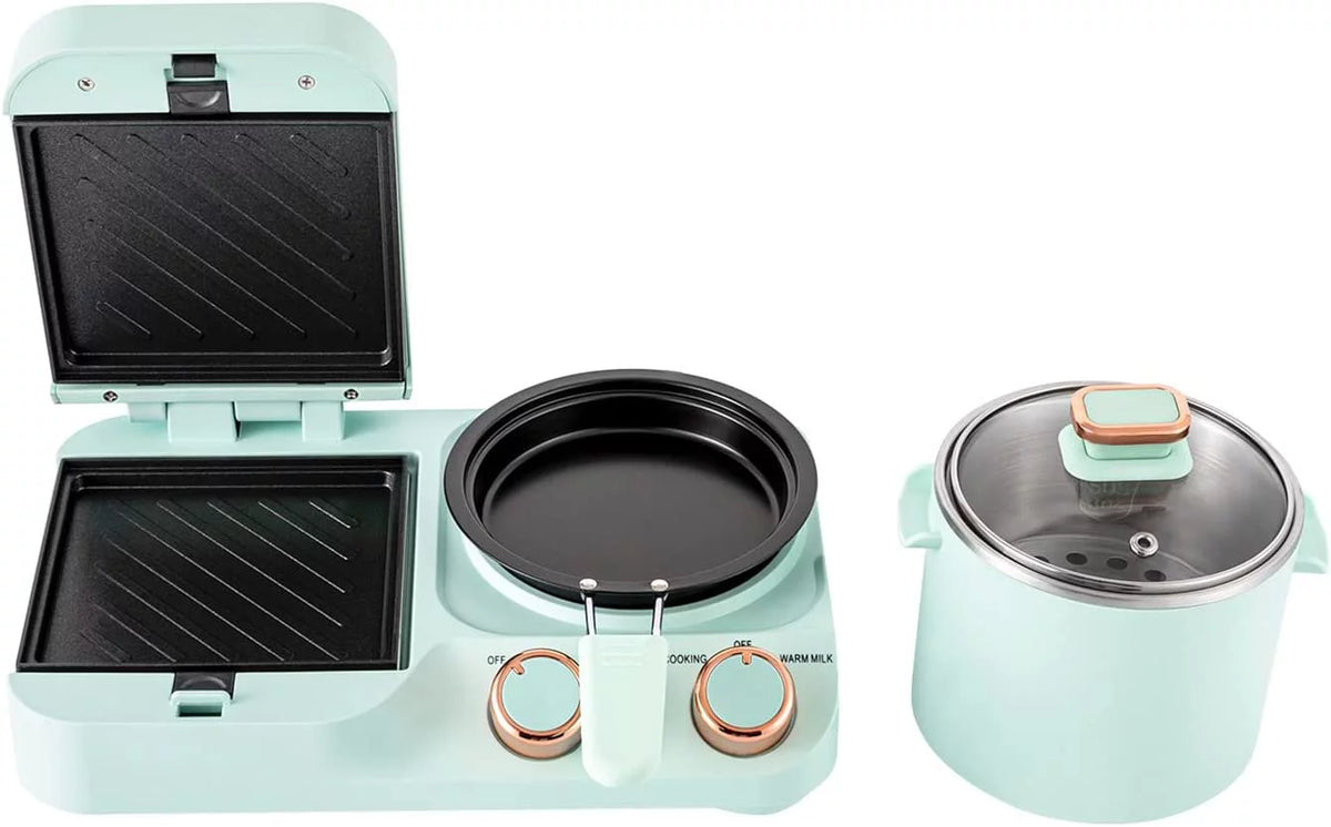 3 in1 Electric Non-stick Breakfast Station Y61764