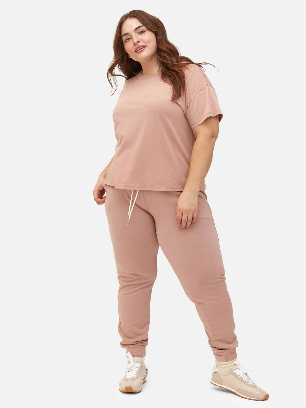 Organic Terry Classic Jogger Rose / 3X V514