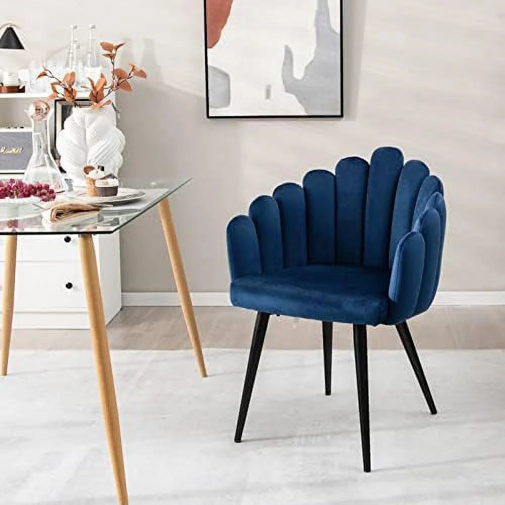 Velvet High Back Upholstered Dining Chair A55887