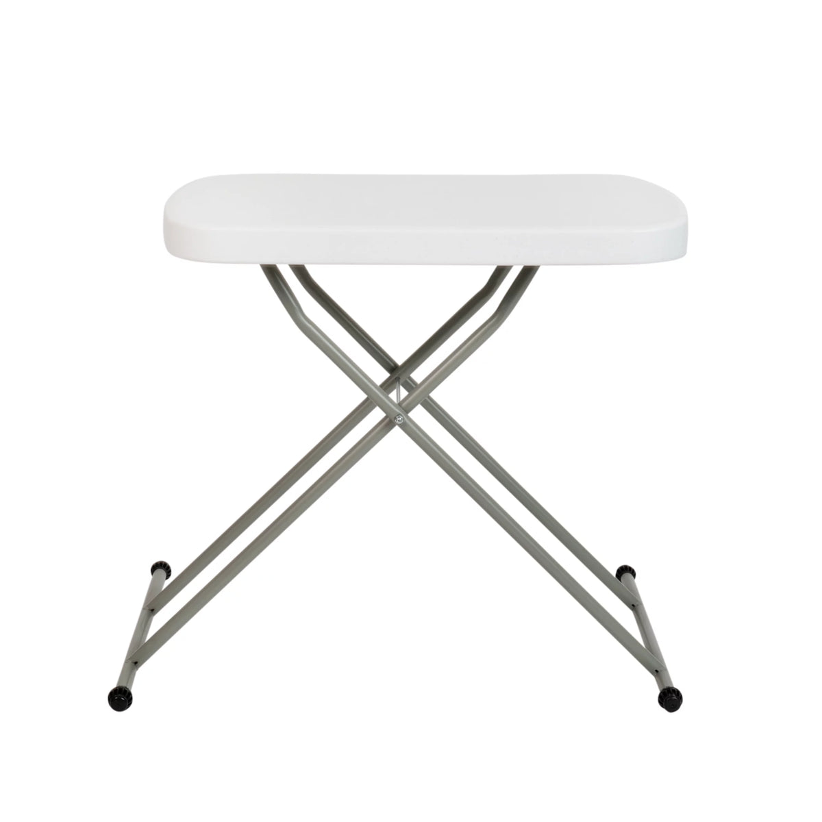 26 Inch Granite White Plastic Folding Table D67221