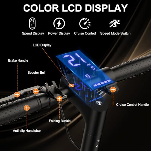 Folding Electric Scooter with Solid Tires and Dual Suspension G911