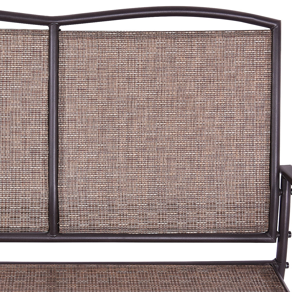 Double 2 Person Outdoor Rocking Bench X6864