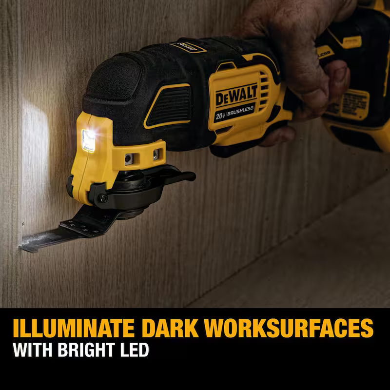 Cordless Brushless Oscillating Multi Tool with 2.0Ah Battery and Charger L807