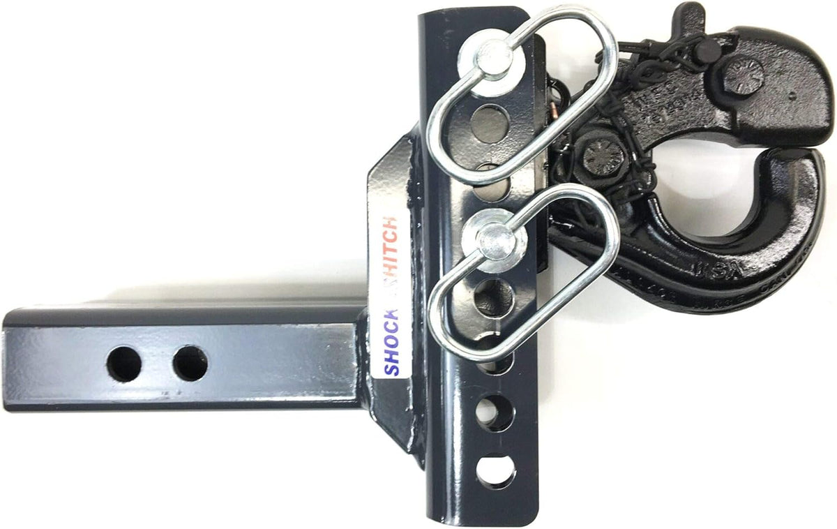 Pintle Hook Drop Ball Mount 12,000 lbs, Fits 3" Hitch K75702