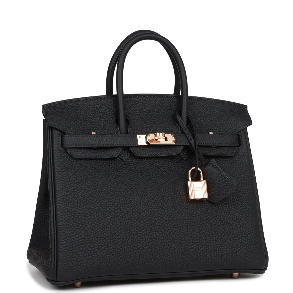 Birkin 25 Caban Togo Rose Gold Hardware D42057