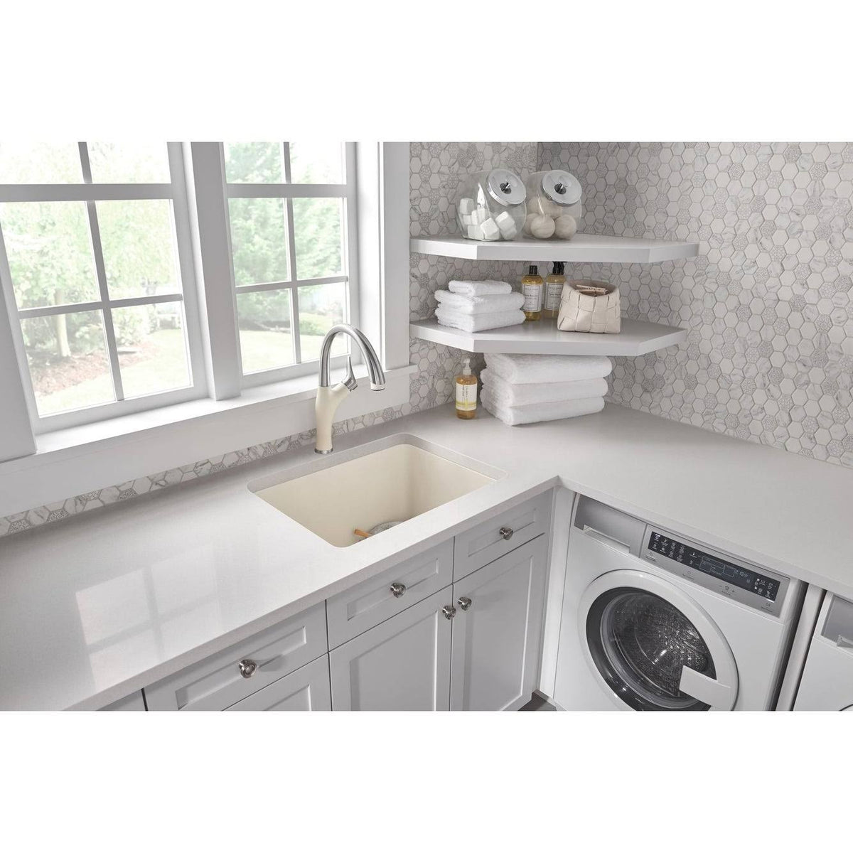 Cafe Brown Laundry Sink H4266
