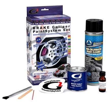 White High Temperature Brake Caliper Paint System Set C61871