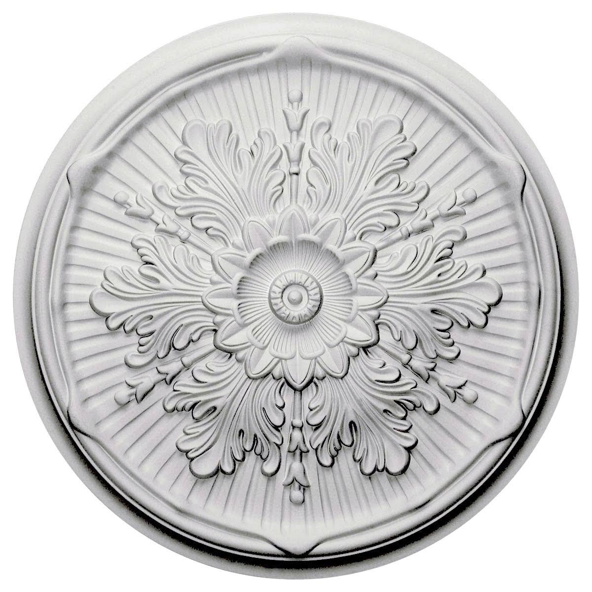 21 inch x 2 inch Hand-Painted Ceiling Medallion B275183