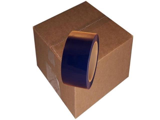 Blue Low Density Polyethylene Film Tape 2 inch x 36 Yards 24 Roll Case R1457