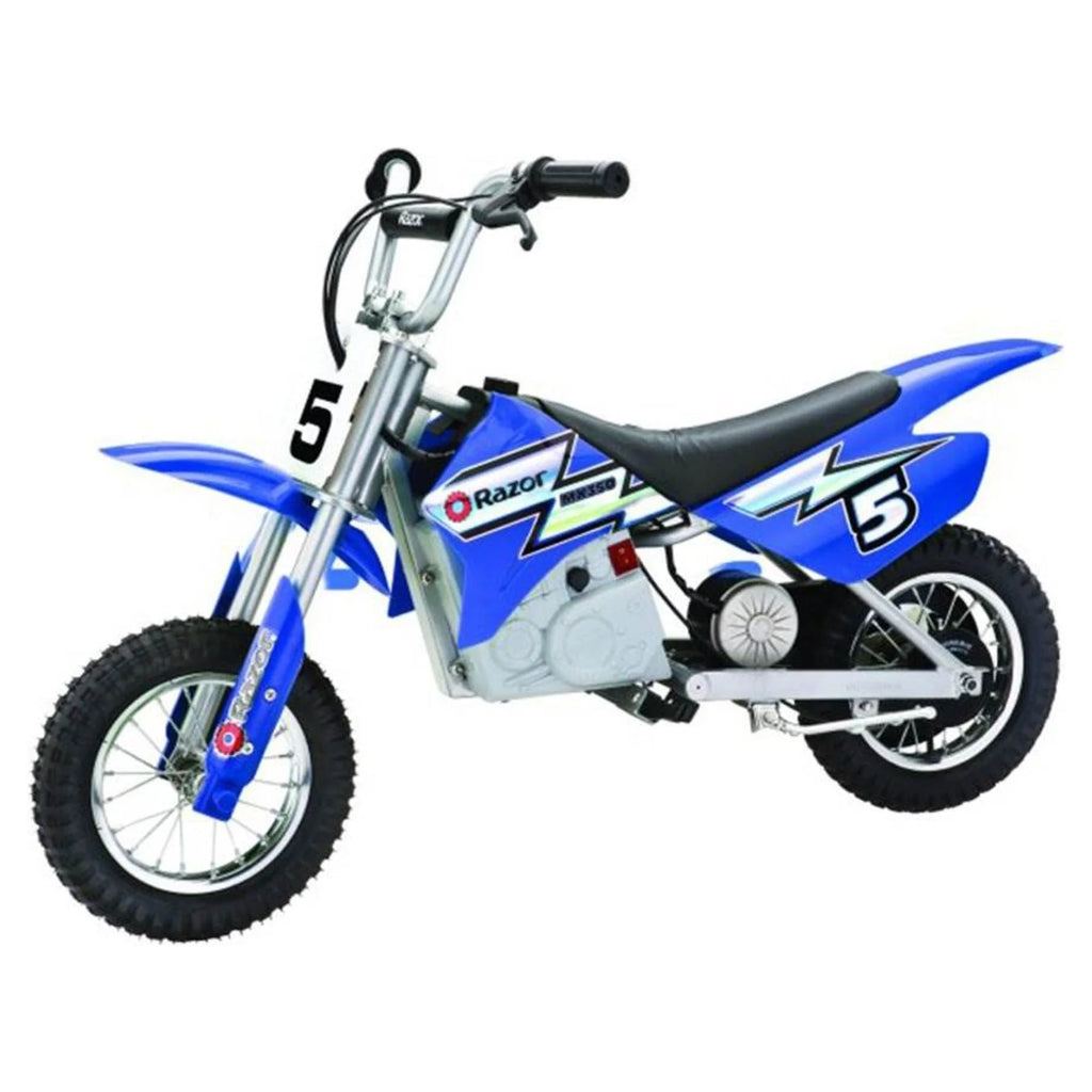 Blue 24V Miniature Electric Dirt Bike Z545