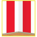 Red and White Striped Photo Backdrop Wall Decor B8678