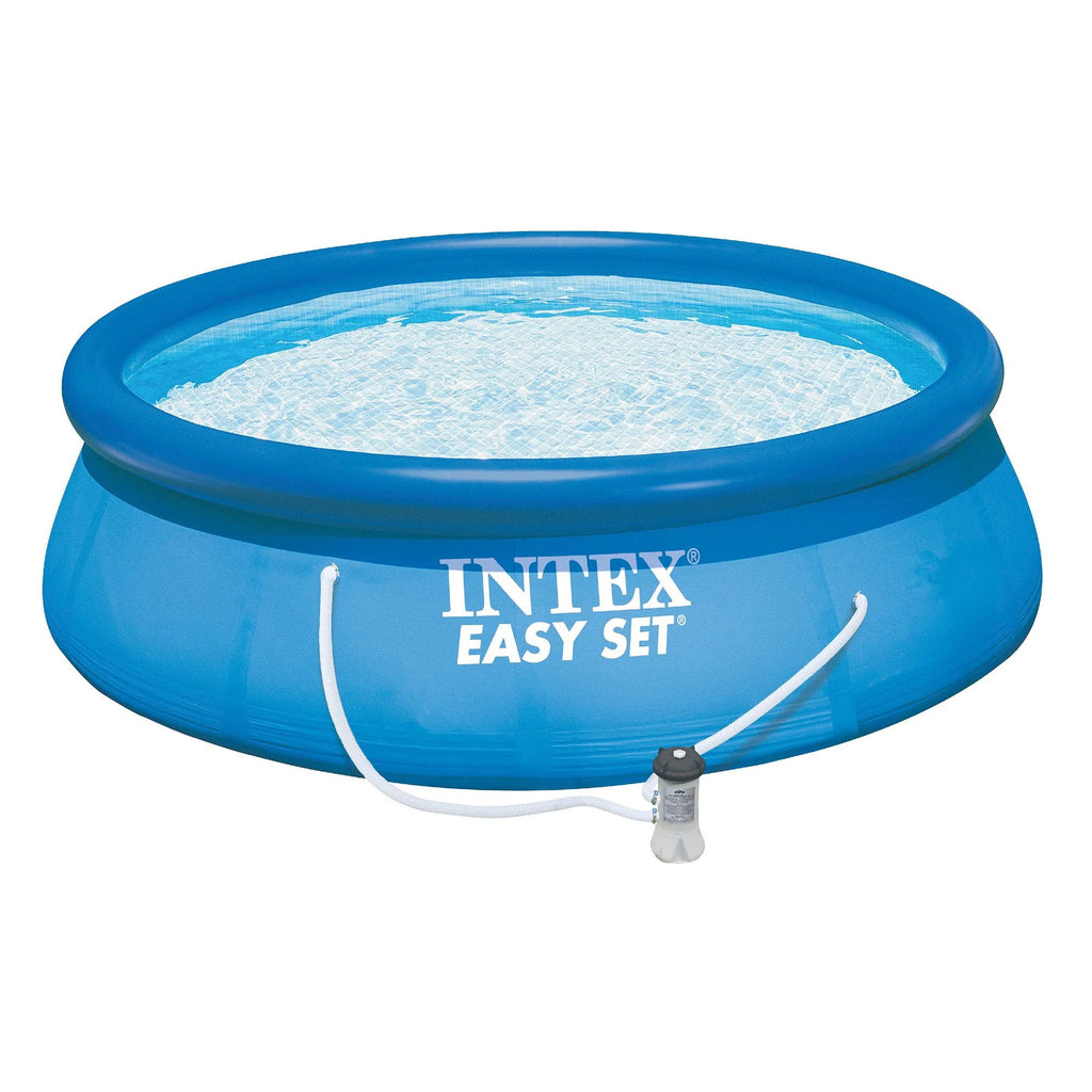 Above Ground Swimming Pool with Ladder and Pump J244