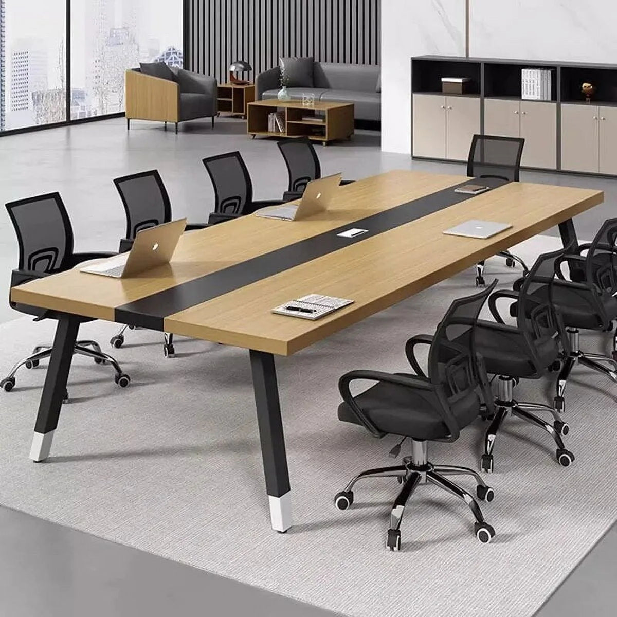 Modern Office Desk with Drawers F97929