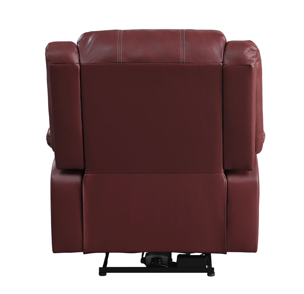 Red Pu Power Recliner K27723