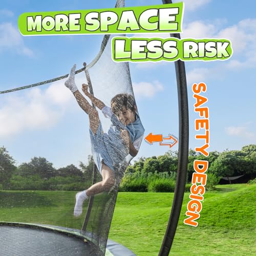 8FT Recreational Trampoline with Enclosure R73764