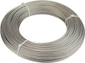 165Feet 5/32 Stainless Steel Wire Rope Y89919