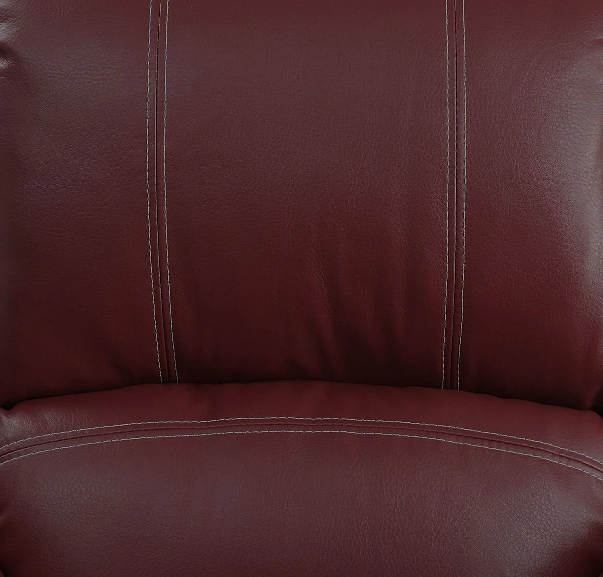 Red Pu Power Recliner K27723