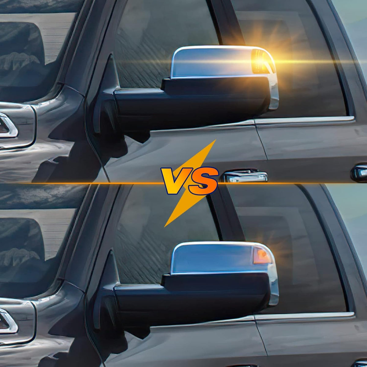 54 LED Sequential Amber Side Mirror Turn Signal Light, 2 Pack R628545