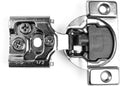 30 Pieces 1/2 inch Overlay Soft Closing Concealed Kitchen Cabinet Door Hinges with Screws Z30377