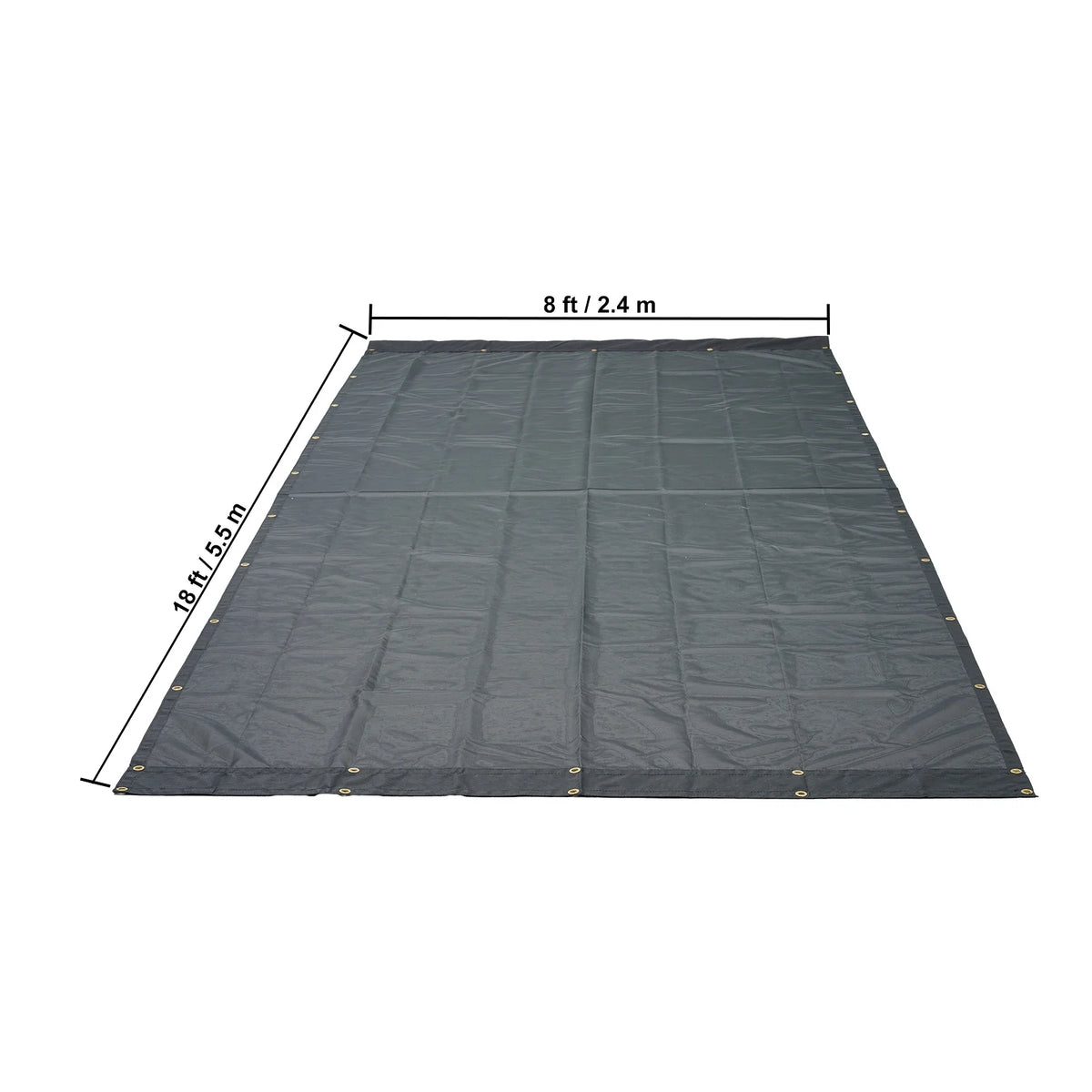 8 x 18 ft PVC 18oz Dump Truck Tarp Mesh Tarp B84183