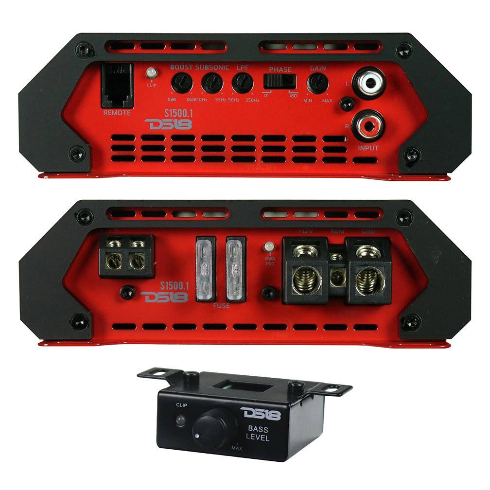 1500 Watts Max 1 Channel Car Audio Amplifier V711