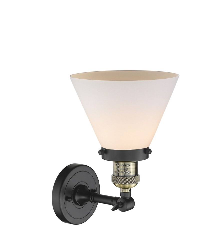 Large Cone-1 Light Semi-Flush Mount T387456