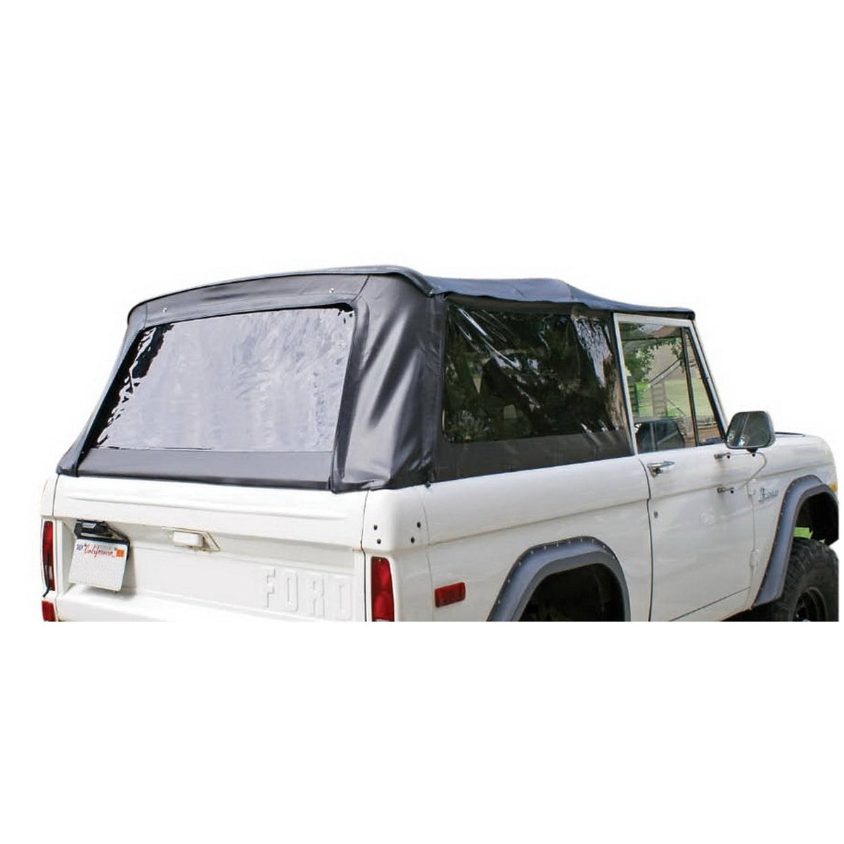 Black Complete Soft Top Kit T243