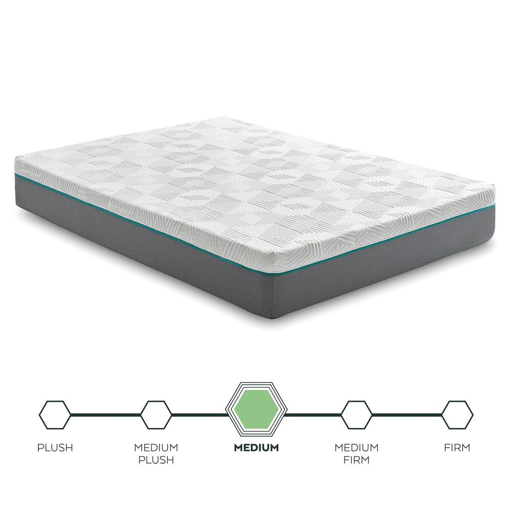 Queen Gel Memory Foam Innerspring Hybrid Mattress N3286