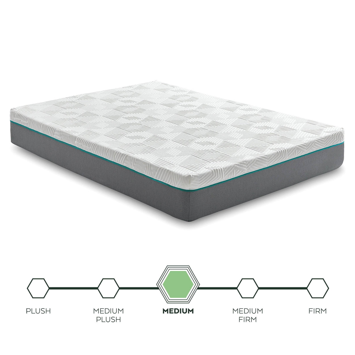 Queen Gel Memory Foam Innerspring Hybrid Mattress N3286