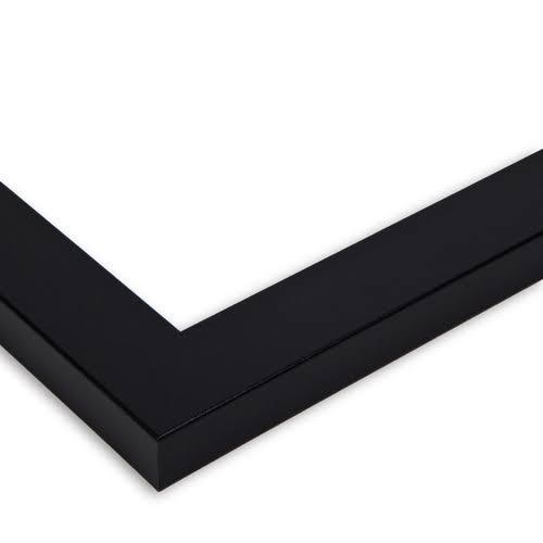 Satin Black Picture Frame with 12 openings for 4x6 Photos J423