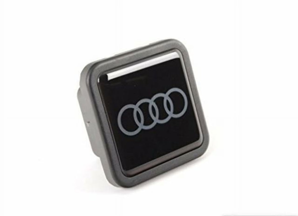 Black Trailer Hitch Cover Cap R634839