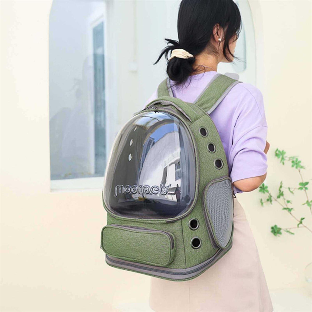 Cat Carrier Backpack with Air Holes N92497