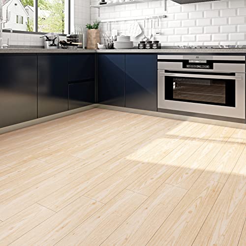 6"x36" 15 Sheets Peel and Stick Waterproof Wood Vinyl Floor Tile U765