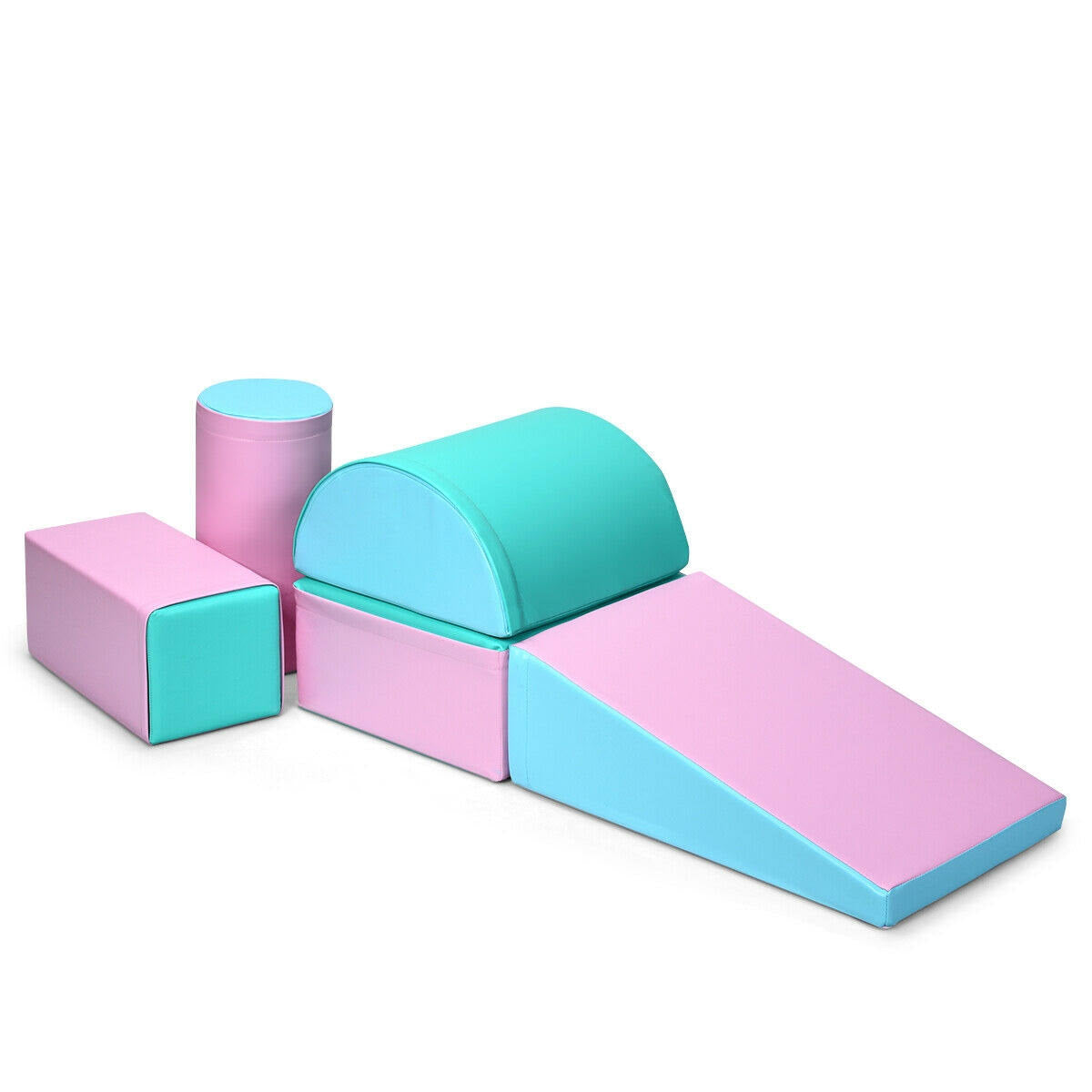Pink 5-Piece Set Foam Blocks P418