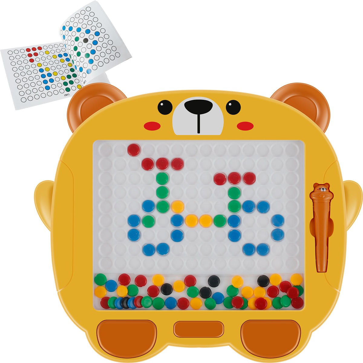 Magnetic Drawing Board with Magnetic Pen and Cards R342